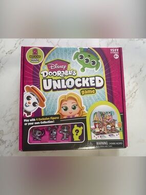Disney Doorables Unlocked Game - Pink & Green Box